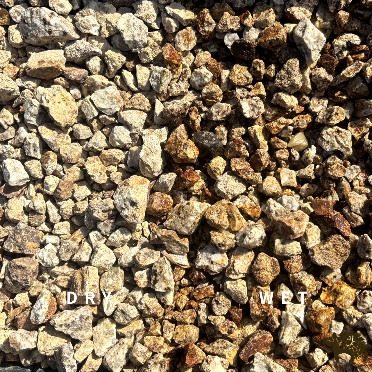 【袋単位販売】【20kg袋】信楽砂利 20kg Sサイズ:約5〜20mm ,Mサイズ:約15~30mm